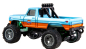 Preview: 22698 RC-Monstertruck Die Cast 1:64 RTR blau/orange